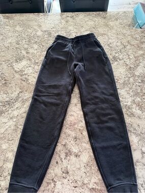lululemon athletica Black Track Pants Joggers
